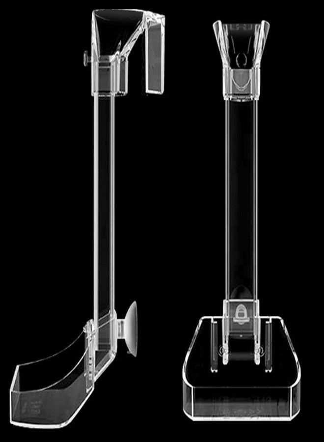 Caylingdee 300MM Aquarium Feeding Tube Fish Feeder Tube Clear Acrylic Shrimp Feeding Tube with Hooks and Suction Cups for Aquarium Fish Tank Feeder - Image 1